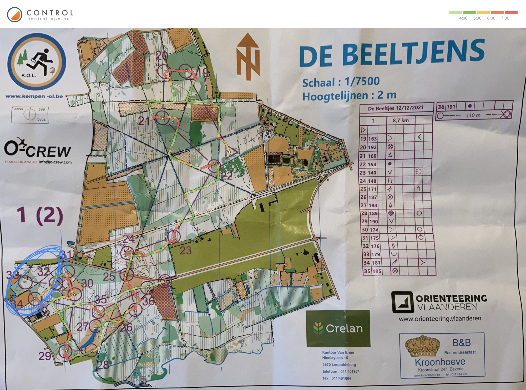Regionale de Beeltjens - omloop 1 (kaart 2) (12-12-2021)