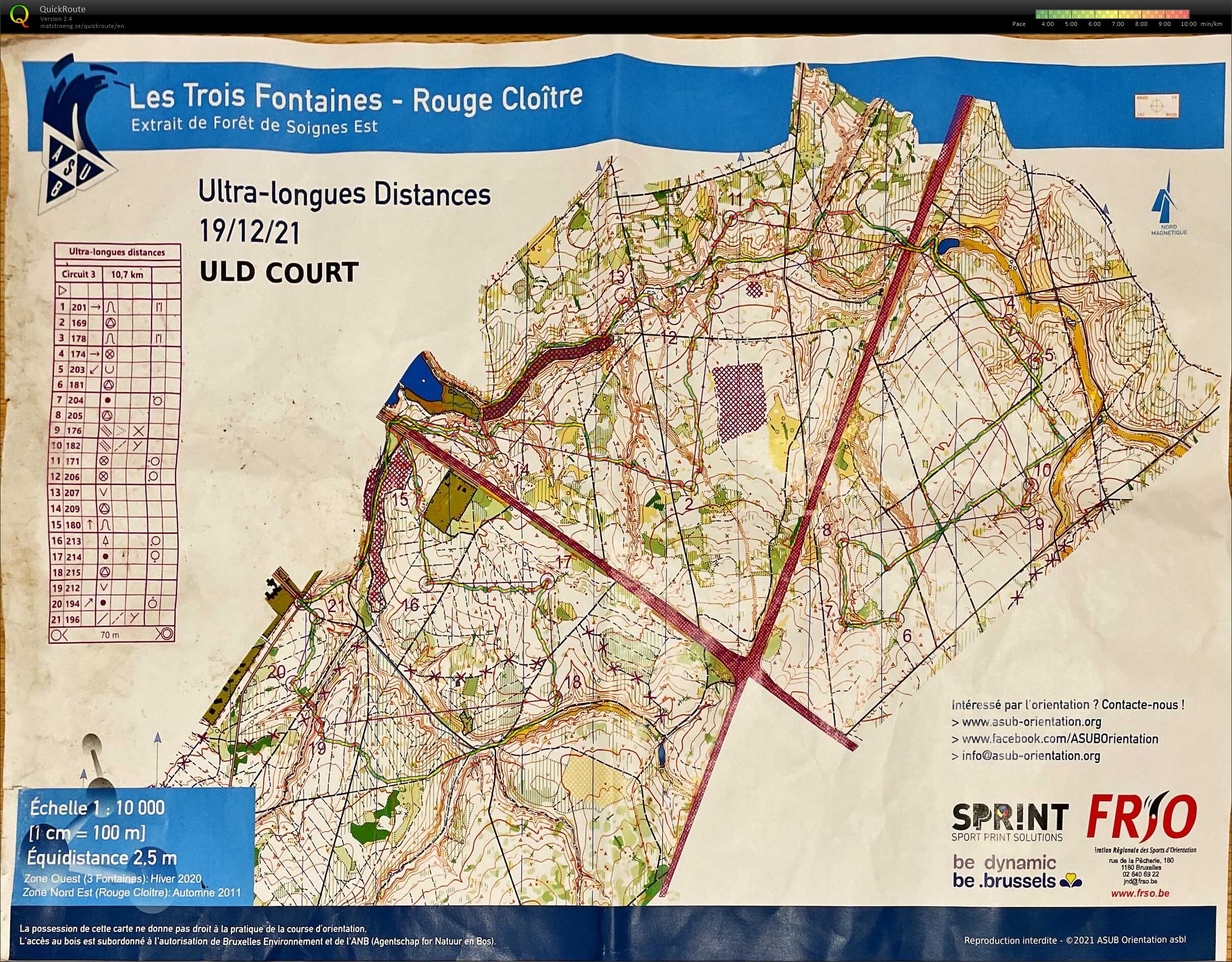 Brussels Orienteering Challenge - Oudergem (19/12/2021)