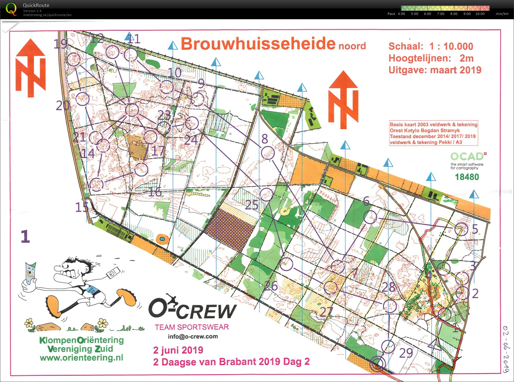 2 Daagse van Brabant Dag 2 - Brouwhuisseheide (02-06-2019)