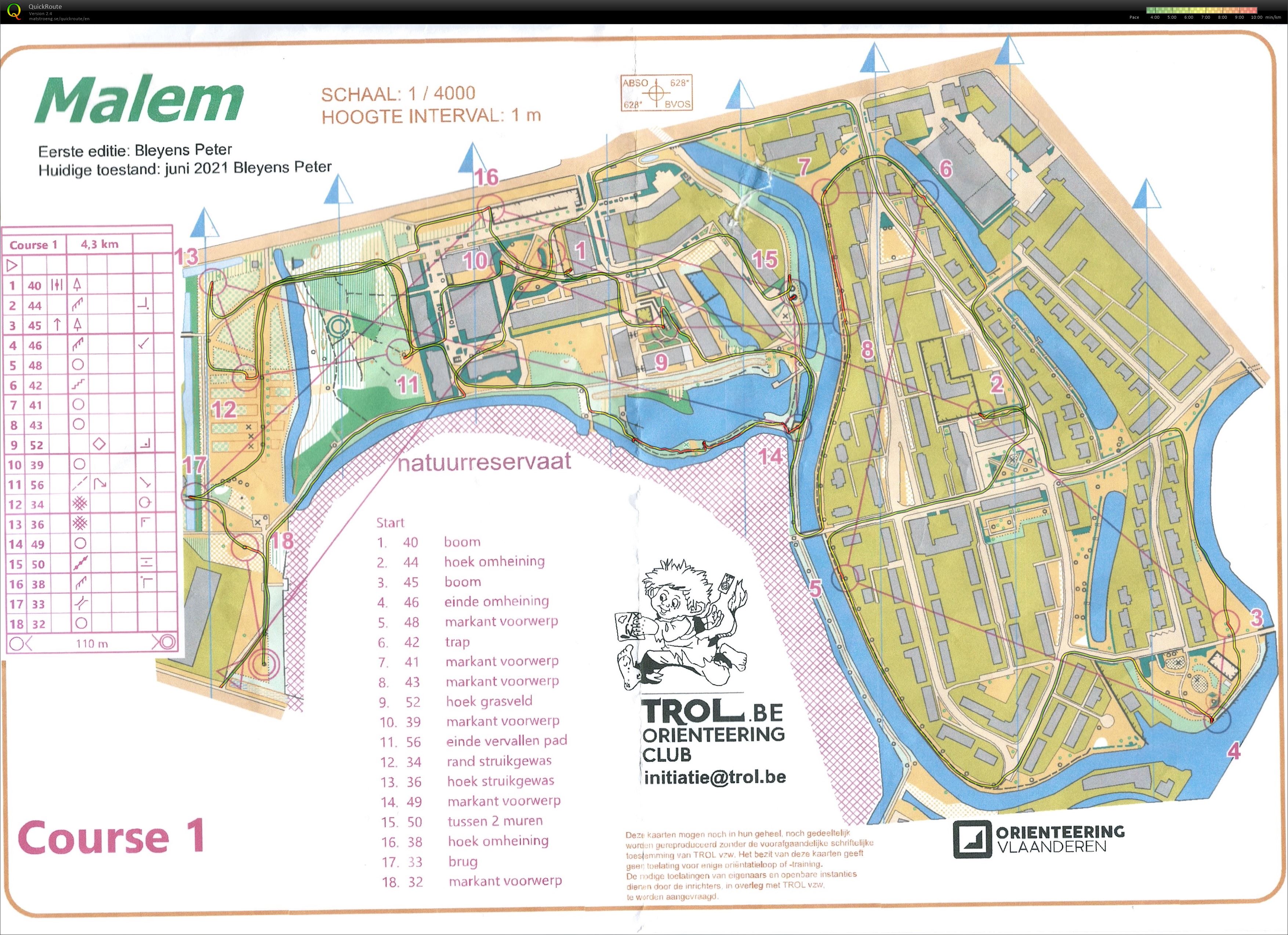 Gent Orienteering Series - Malem - Omloop 1 (11.06.2022)