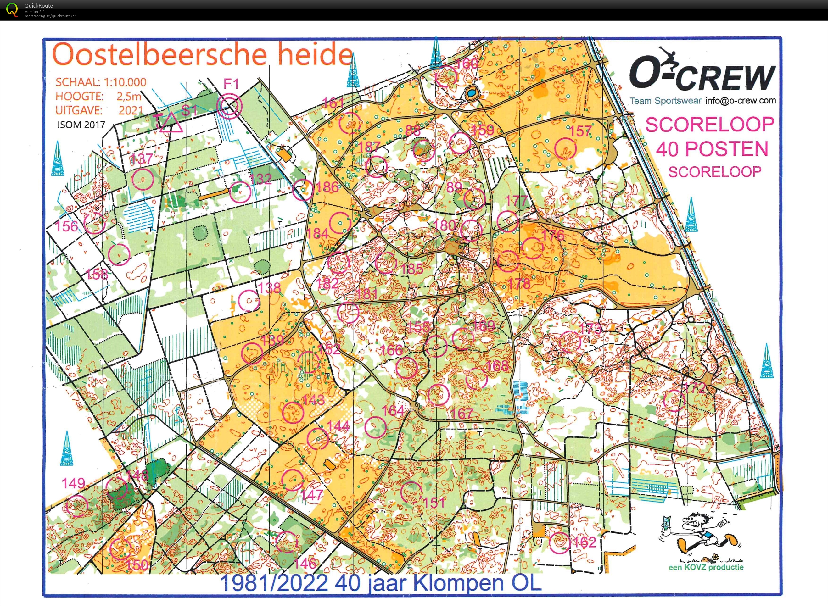 Scoreloop Oostelbeersche Heide (06/11/2022)