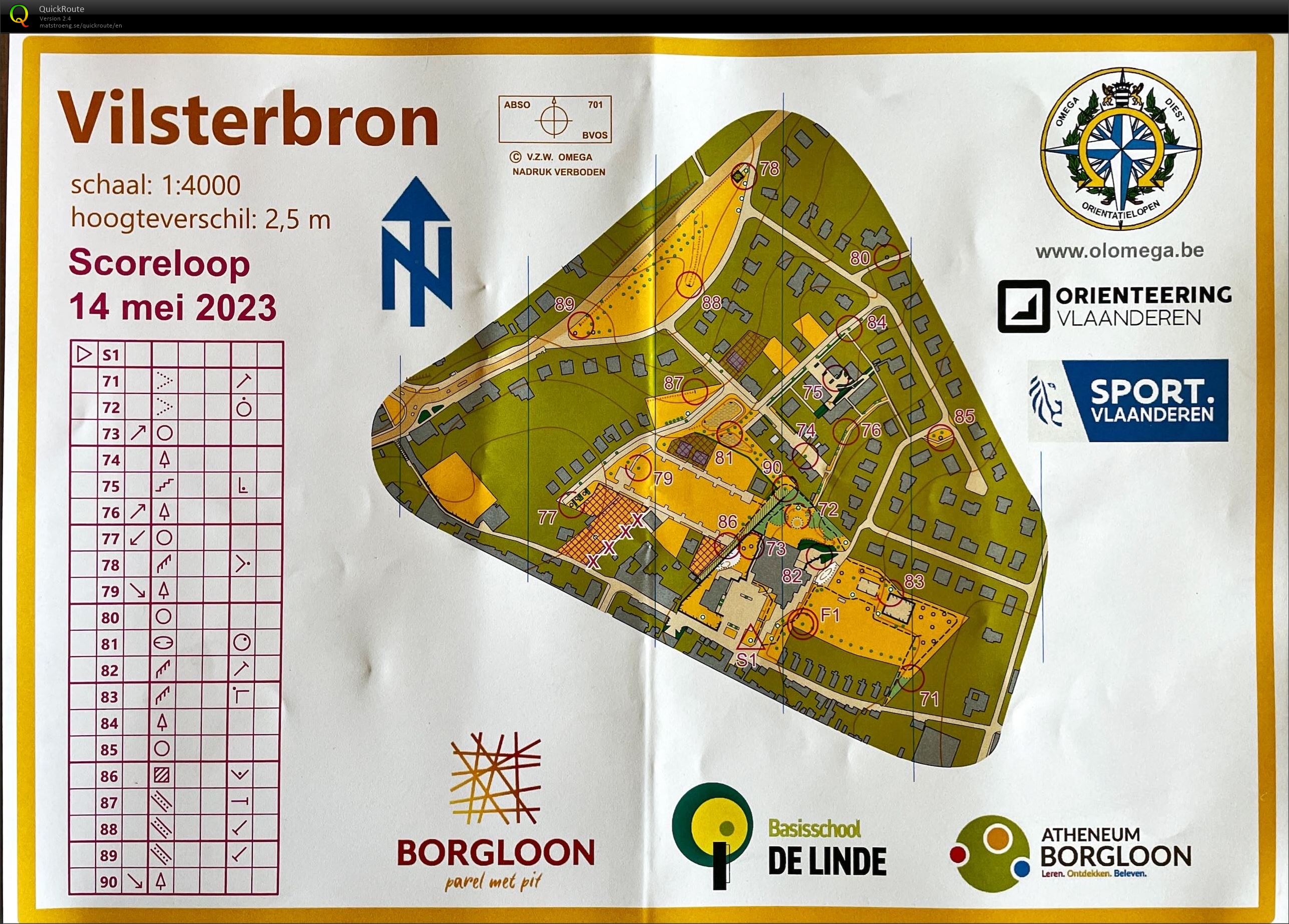 Borgloon - Scoreloop - Vilsterbron (14/05/2023)