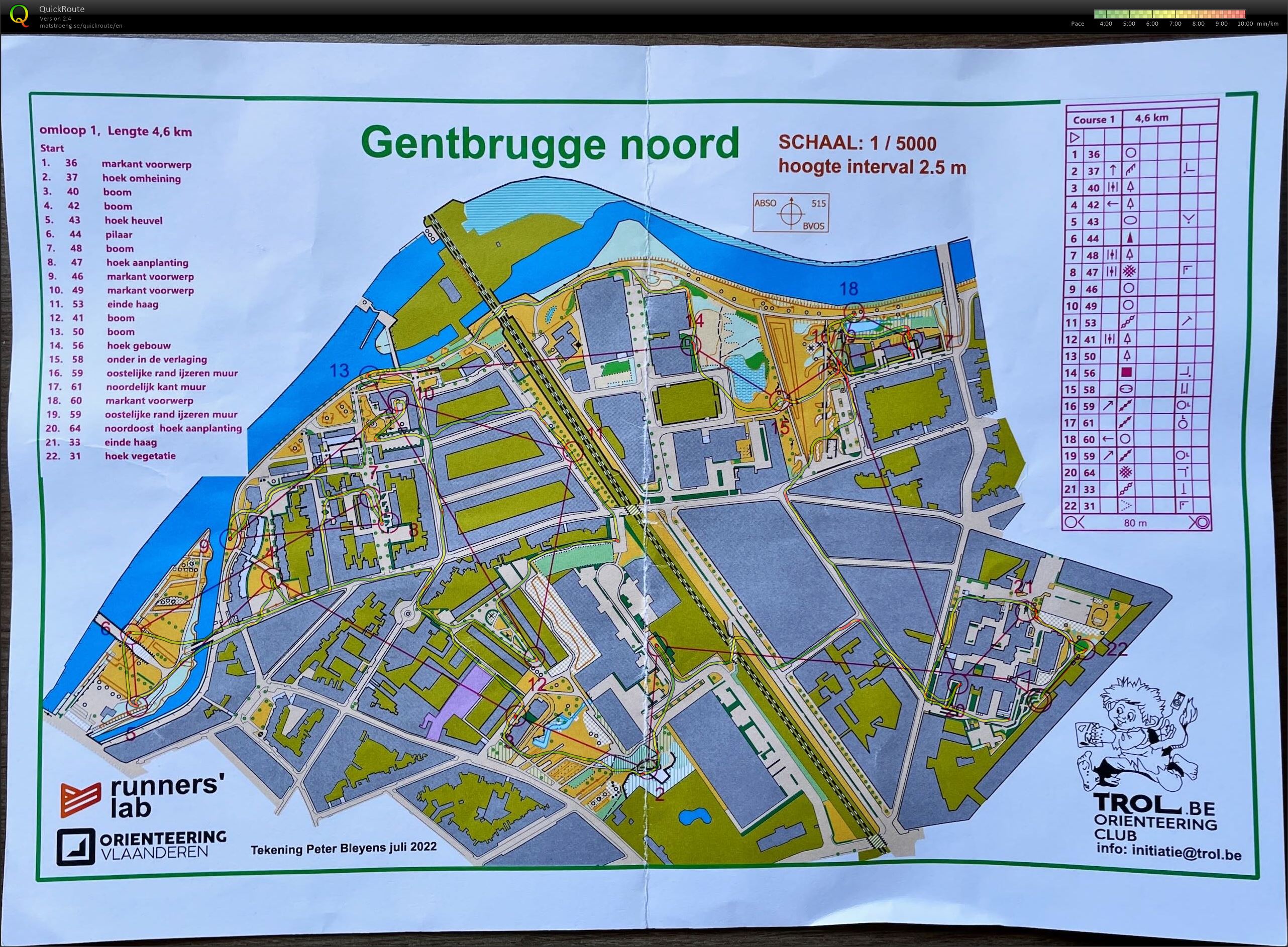 Gent Orienteering Series - Brusselse Poort (03/06/2023)