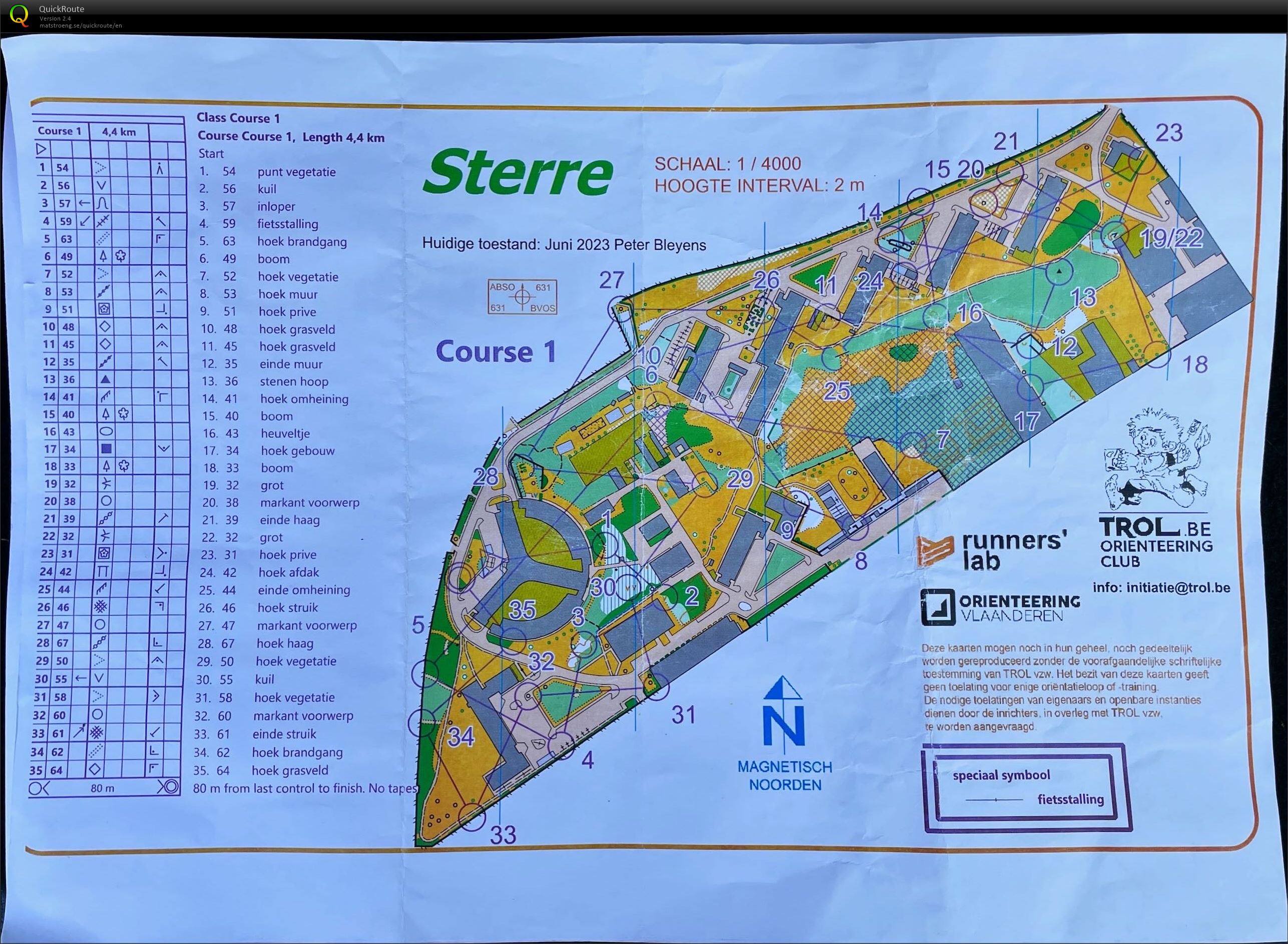 Gent Orienteering Series - De Sterre (08-07-2023)
