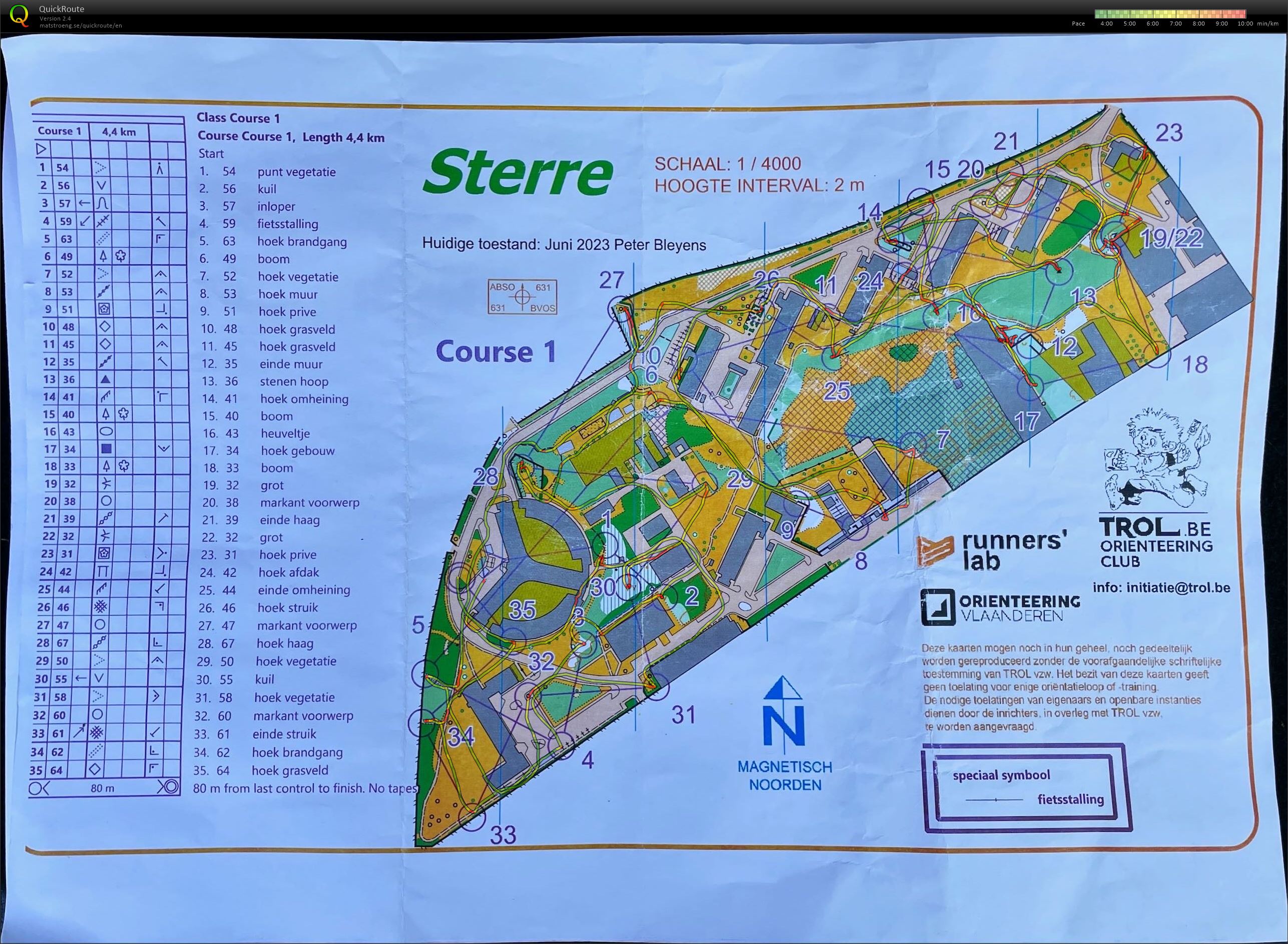 Gent Orienteering Series - De Sterre (08.07.2023)