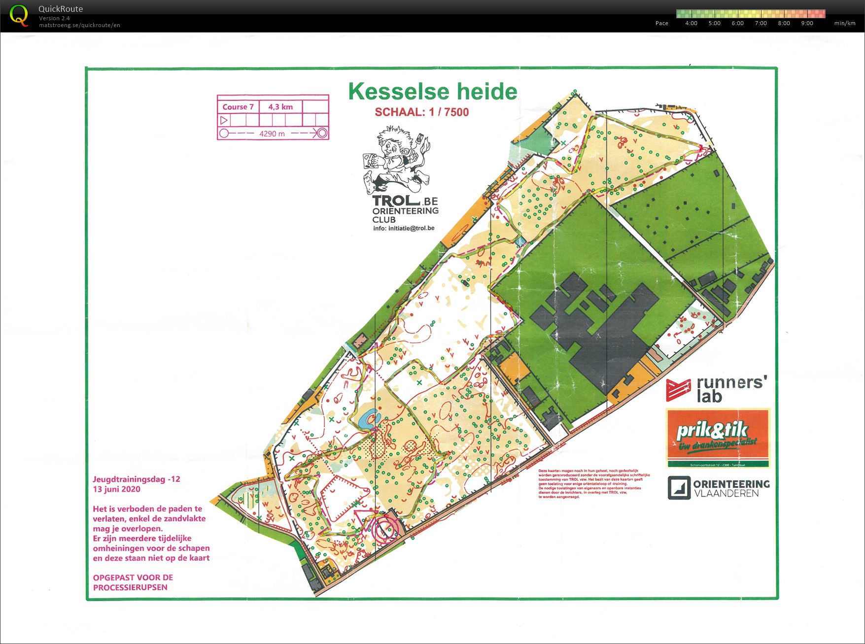 Training Kesselse Heide 1 (13-06-2020)