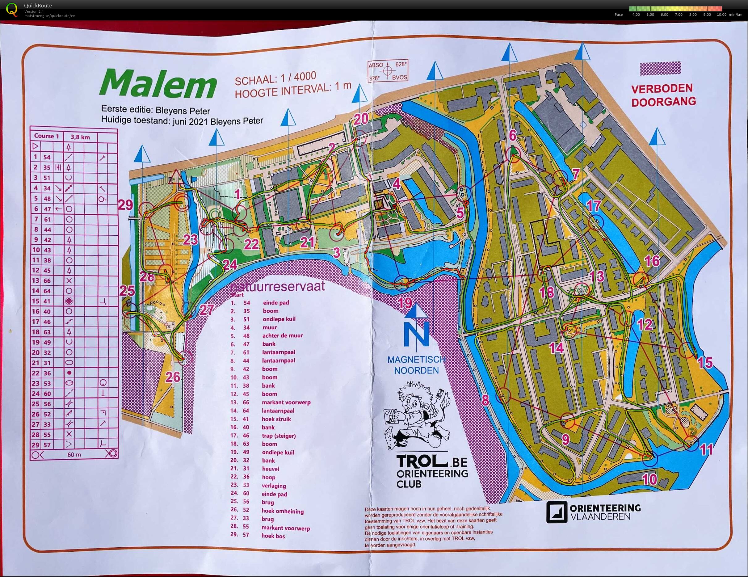 Gent Orienteering Series - Malem (2021-06-12)